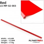 Covering Film - Covering Films 200cm x 64cm Rolls RC Airplane Balsa wood Red